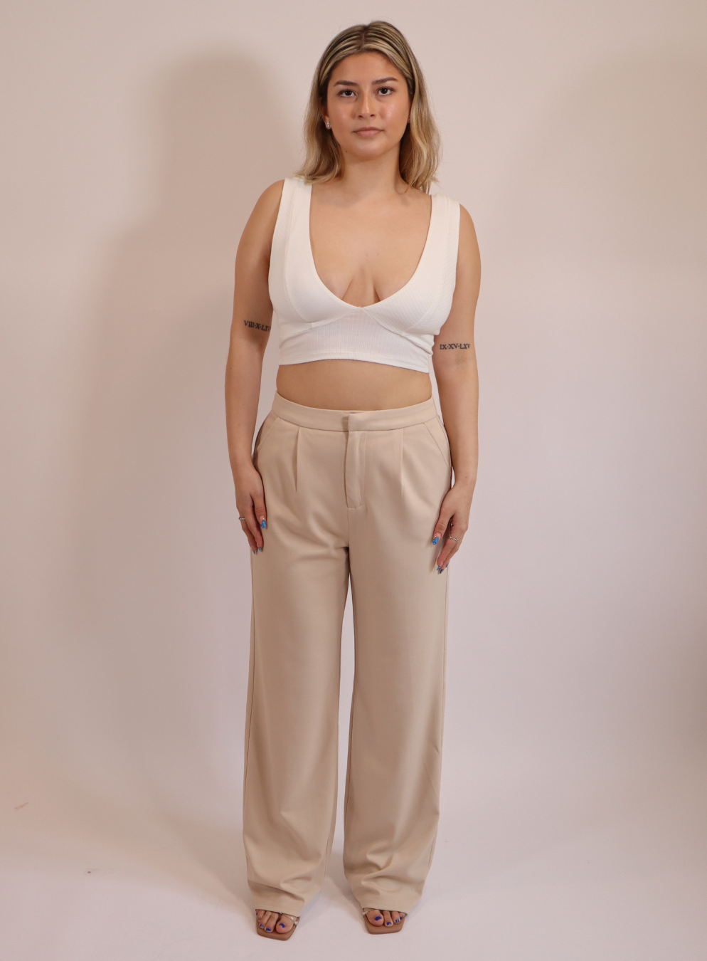 Wide Leg Trousers