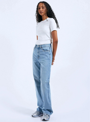 Dr. Denim | Echo Wide Leg in Blue Jay