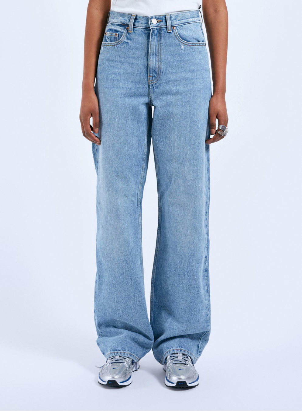 Dr. Denim | Echo Wide Leg in Blue Jay