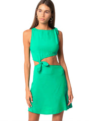 Austin Sleeveless Cutout Mini Dress - Highly Praise