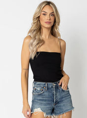 Basic Spaghetti Strap Tank Top - Highly Praise