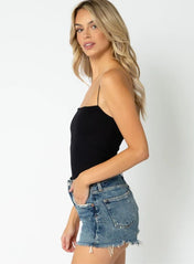 Basic Spaghetti Strap Tank Top - Highly Praise