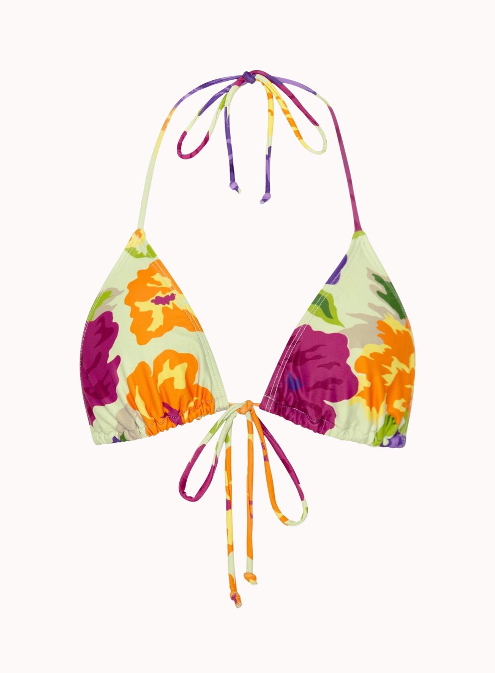 Pamita Bikini Top In Tropicana Brights - Highly Praise