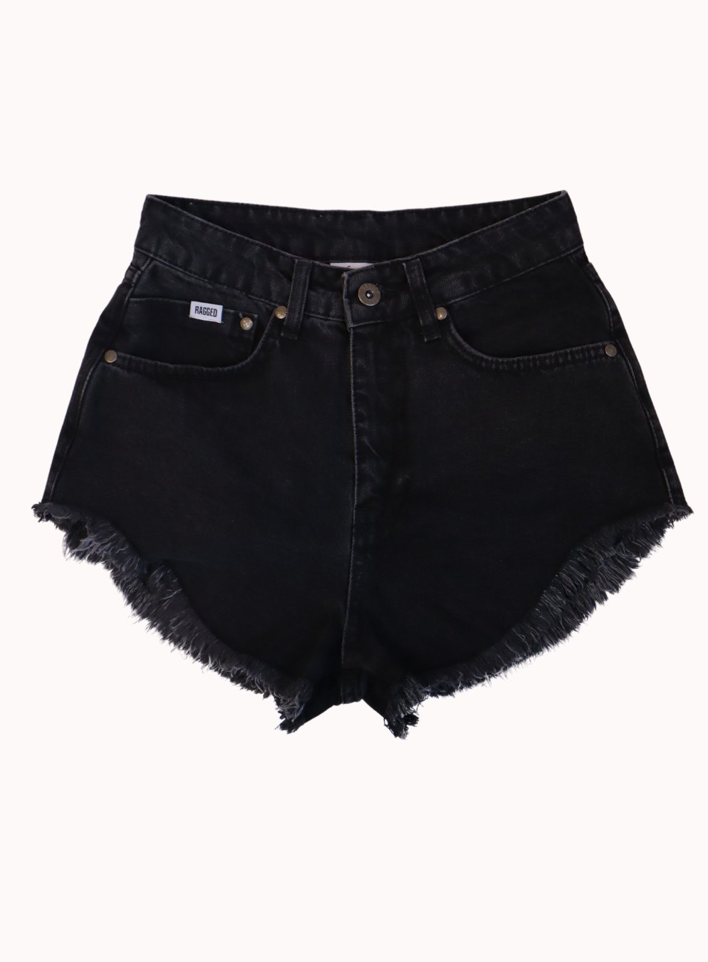 Shortie Shorts In Charcoal - Highly Praise